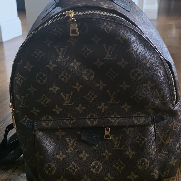 Louis Vuitton Brown Monogram Men's Backpack - Picture 4 of 7